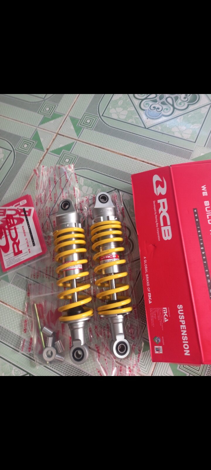 Cặp phuộc mẫu c rcb chính hẵng cho sirius jupier 280mm