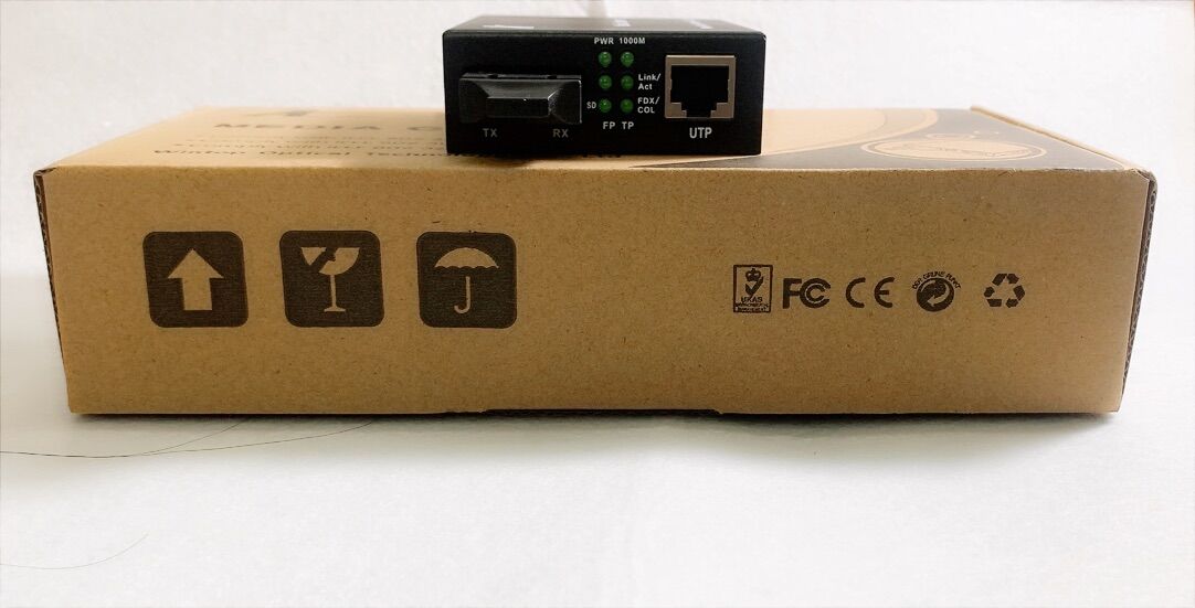 Converter Single mode 1 sợi quang & 2 sợi quang 10/100/1000