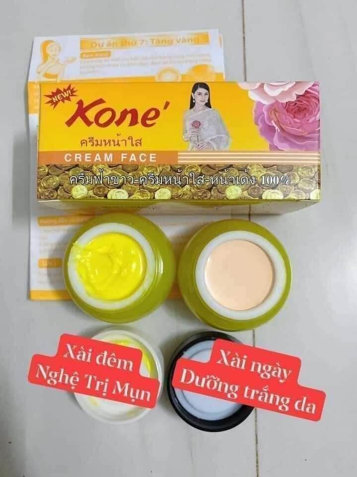 Bộ kem cặp mụn ngày đêm kone thái lan
