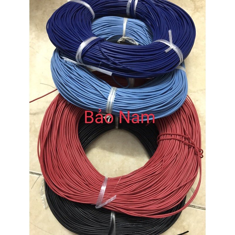 10mét Dây điện đơn mềm _lõi đồng 0.3mm