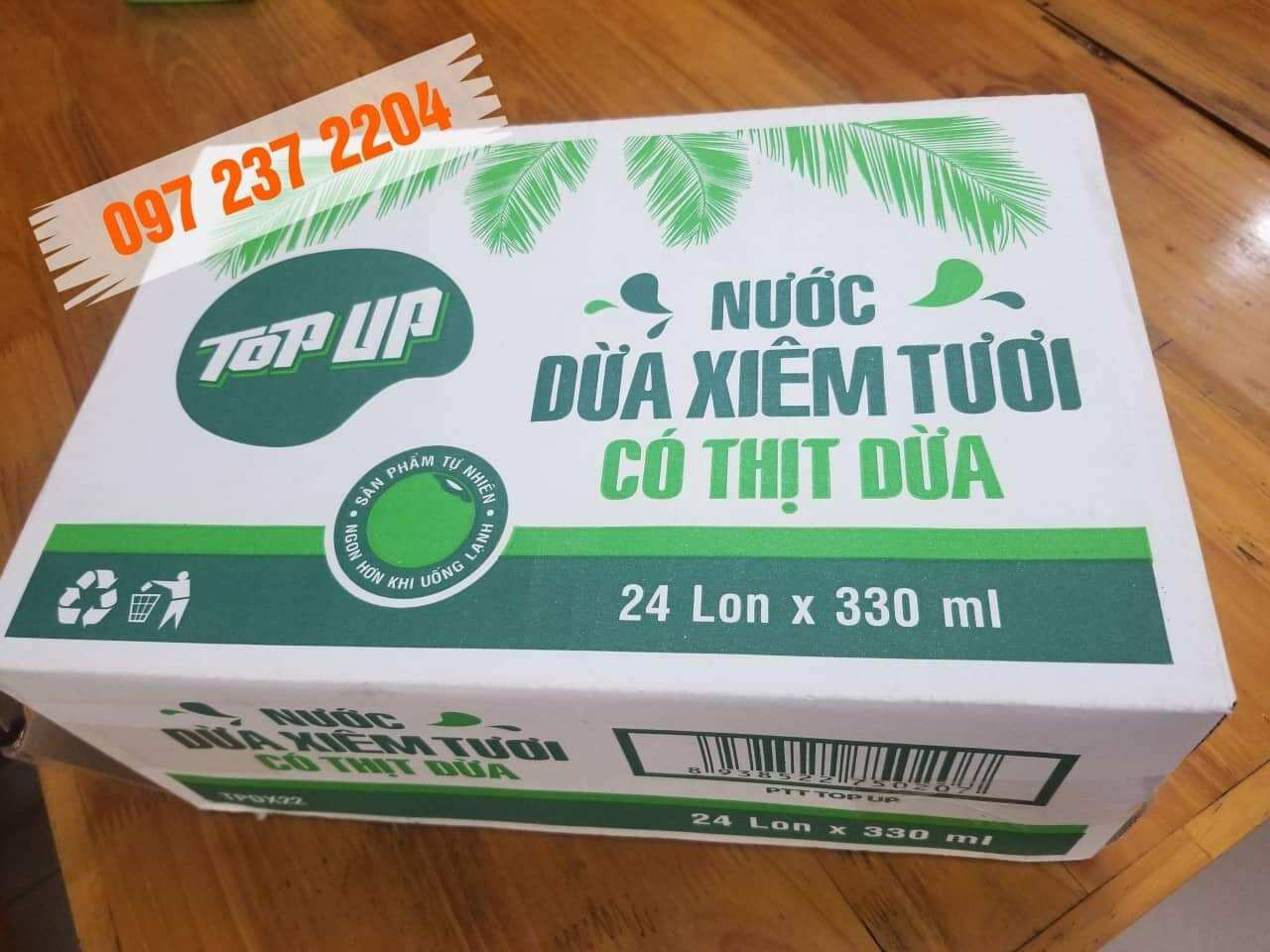 [Nhập RS0822 giảm 30k cho đơn 99k]Nước Dừa Xiêm Có Thịt Dừa