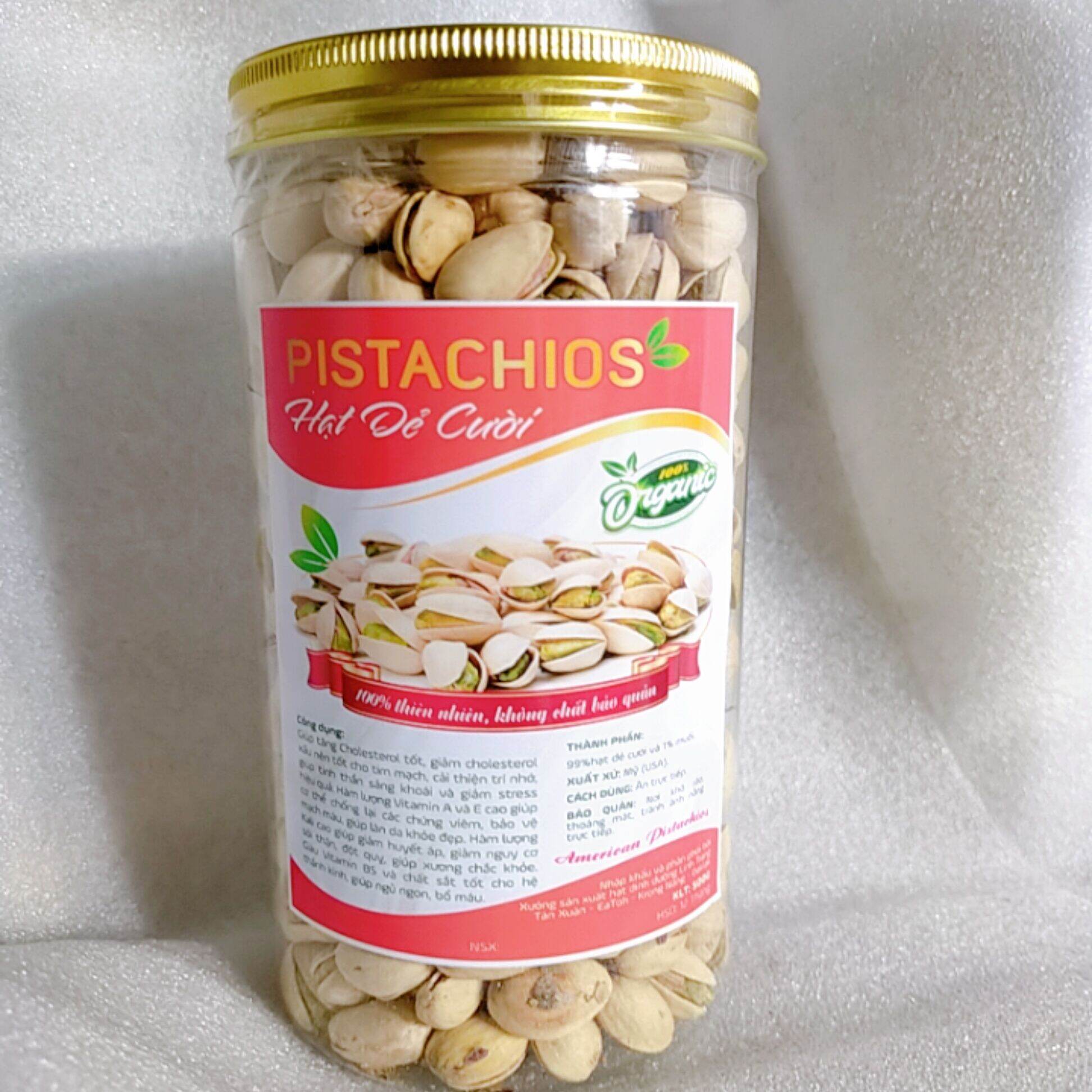 500g hạt dẻ cười nhập khẩu mỹ king nut