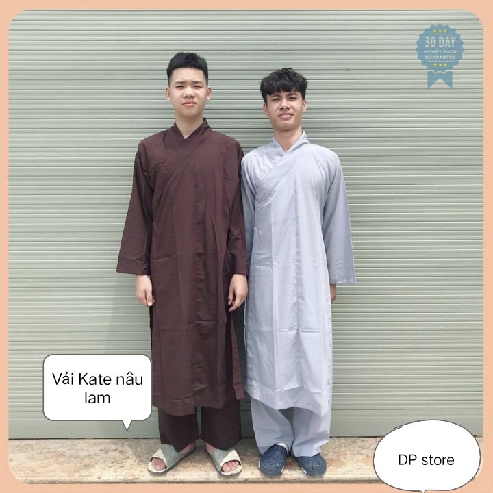 Áo Tràng vải Kate Nhật đi chùa