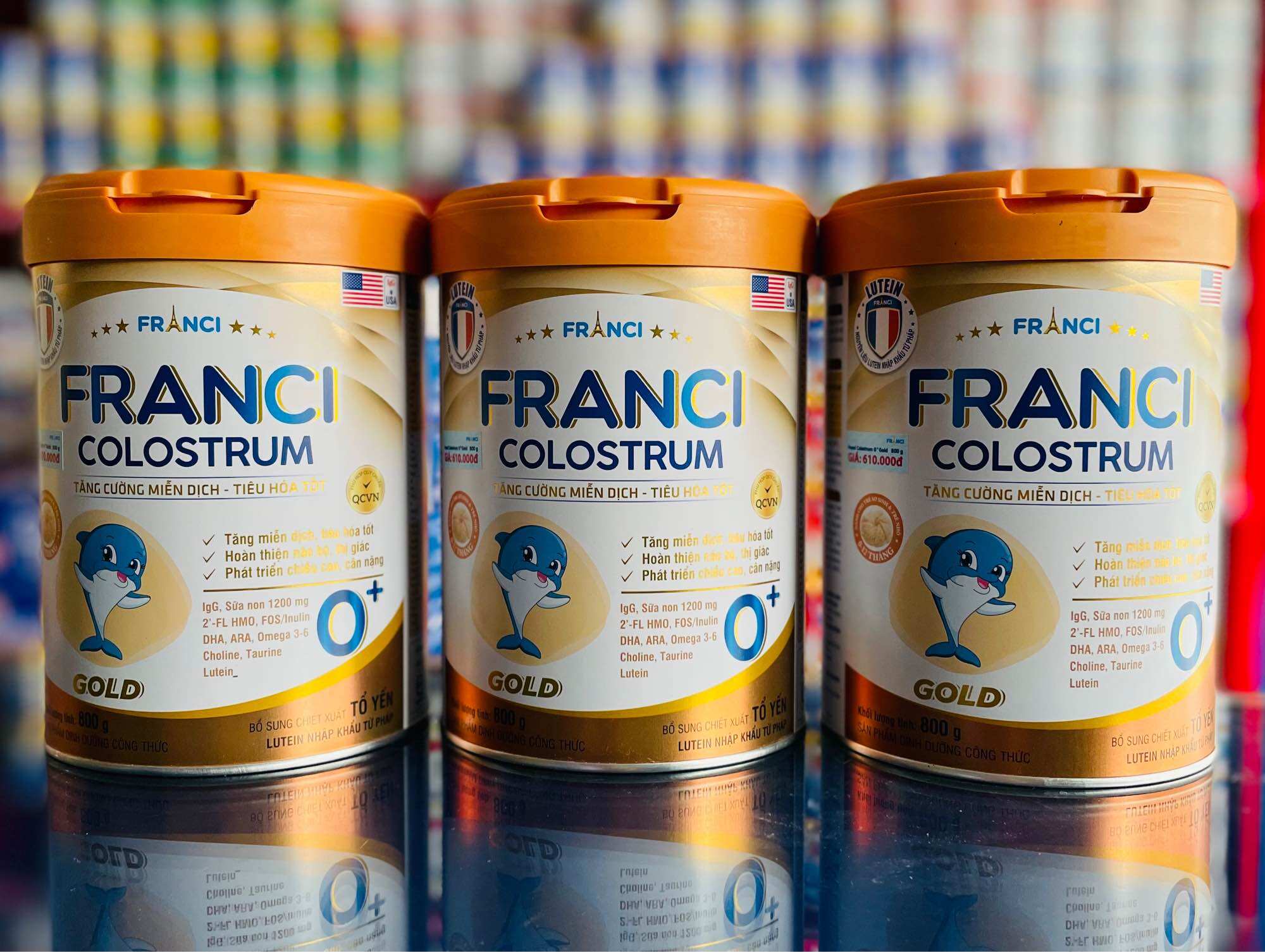 Sữa Bột Franci Colostrum 0+ 800g