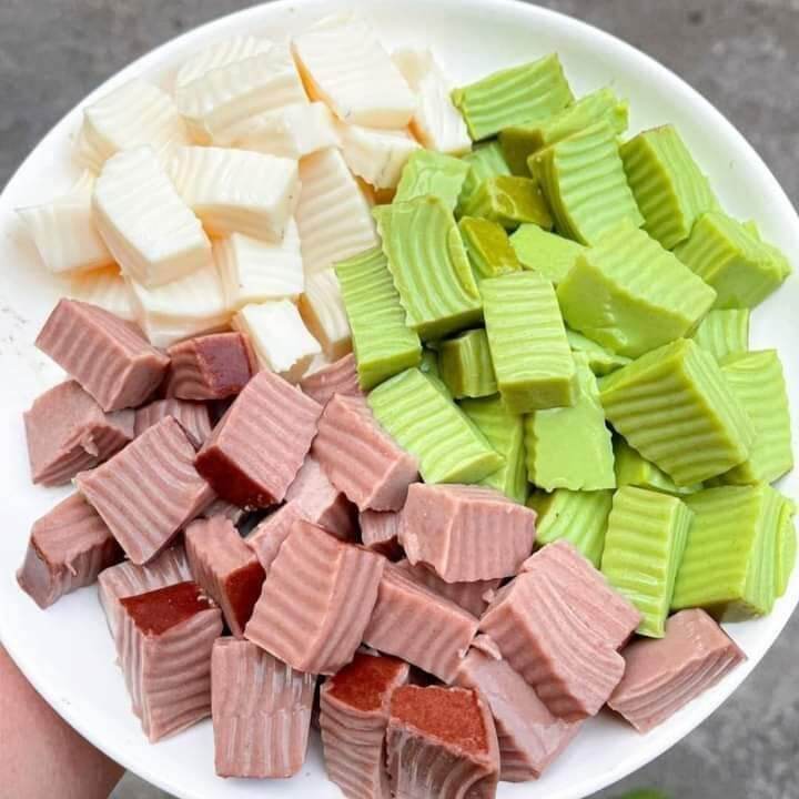 [CHIẾT LẺ 100G] BỘT PUDDING HÀNG HUY VỊ SOCOLA, TRỨNG (thạch, topping, flan, rau câu..)