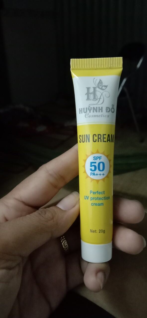 sun cream