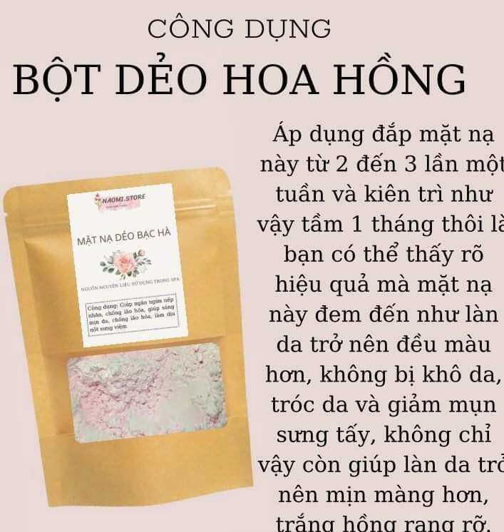 Mặt nạ dẻo hoa hồng