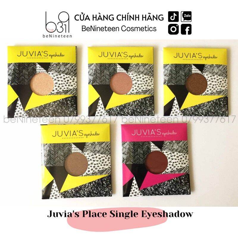 Phấn Mắt Juvia's Place Single Eyeshadow (ô màu lẻ, nhiều màu)