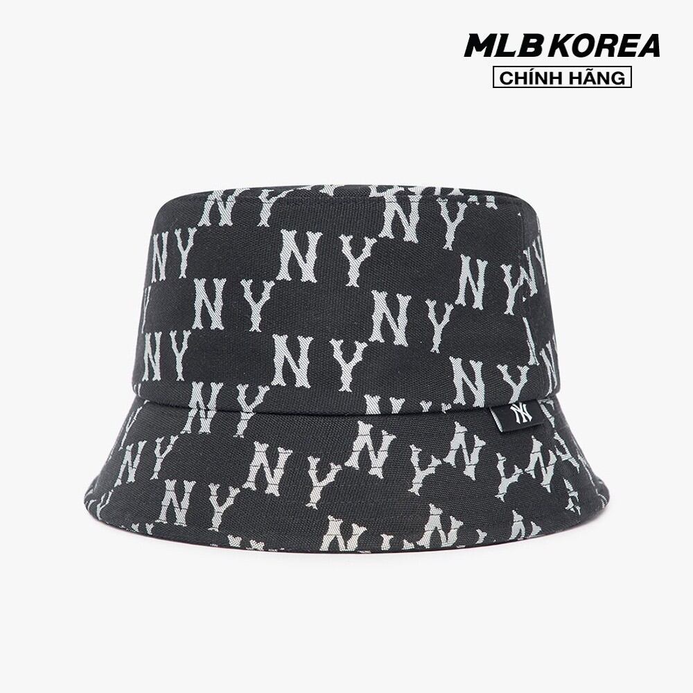 Mlb - nón bucket unisex monogram 3ahtm013n-50bks
