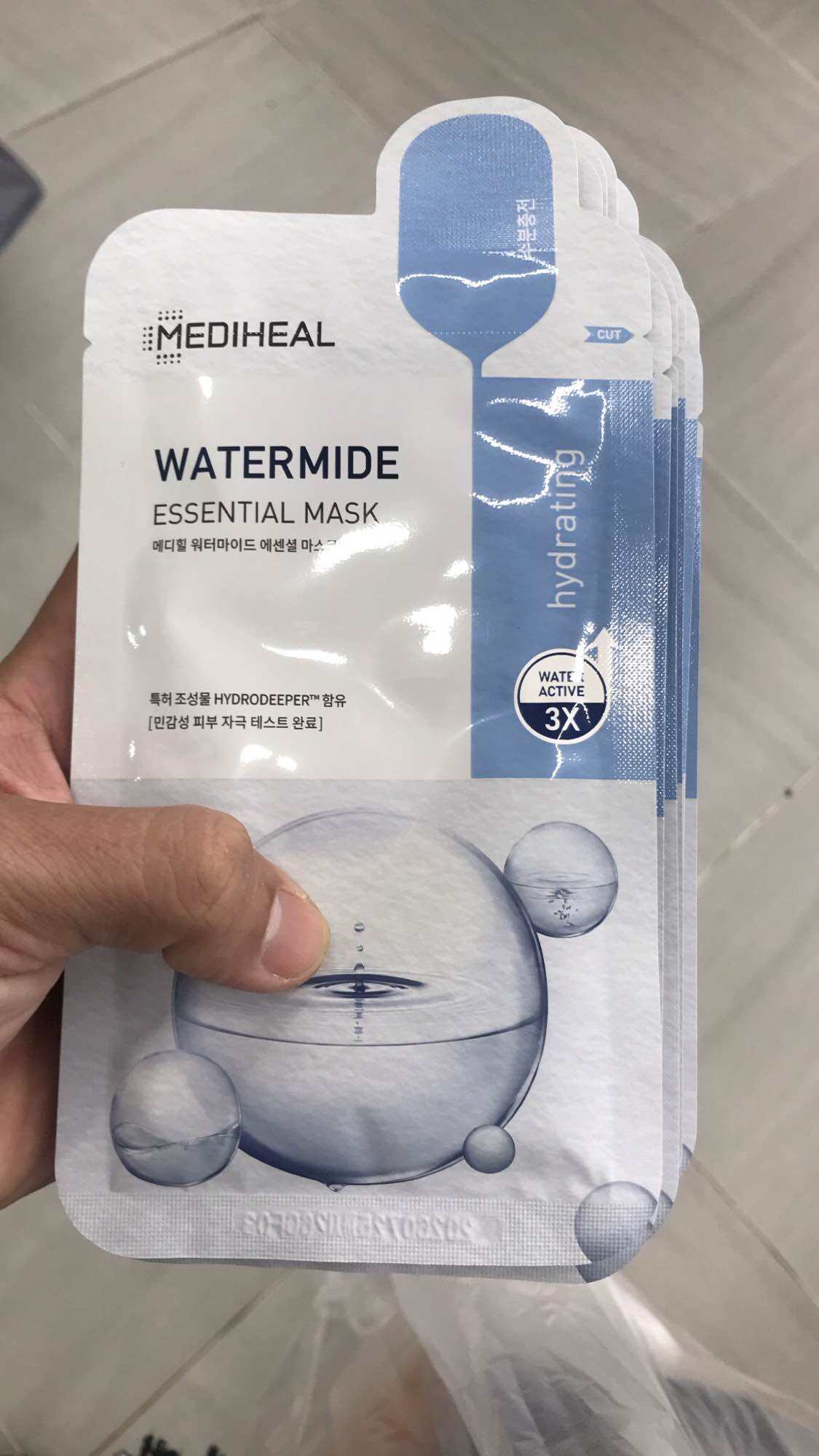 Mặt nạ mediheal cấp nước hộp 10 tặng 01