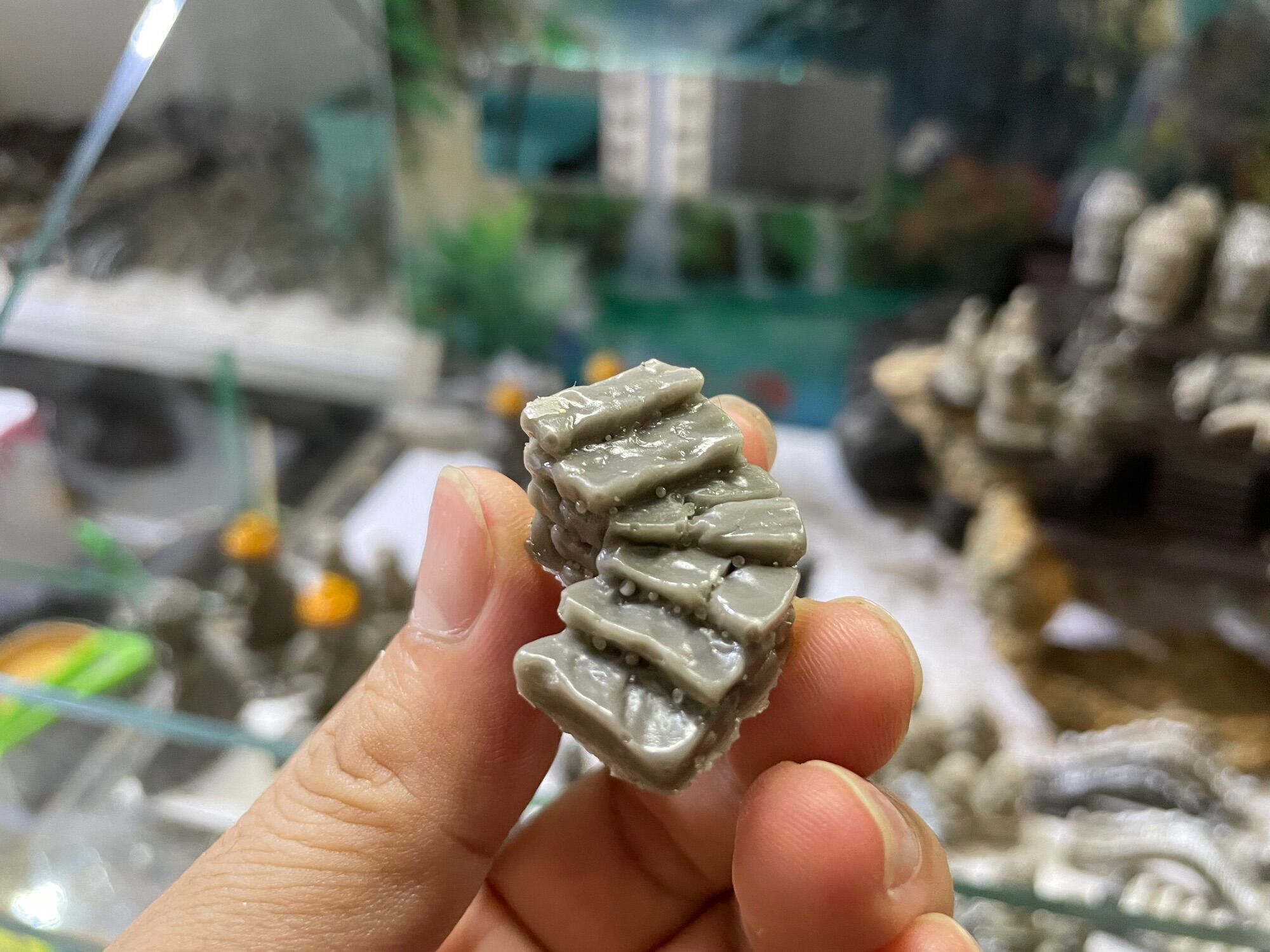 Bậc cong mini trang trí tiểu cảnh, terrarium, bonsai, non bộ