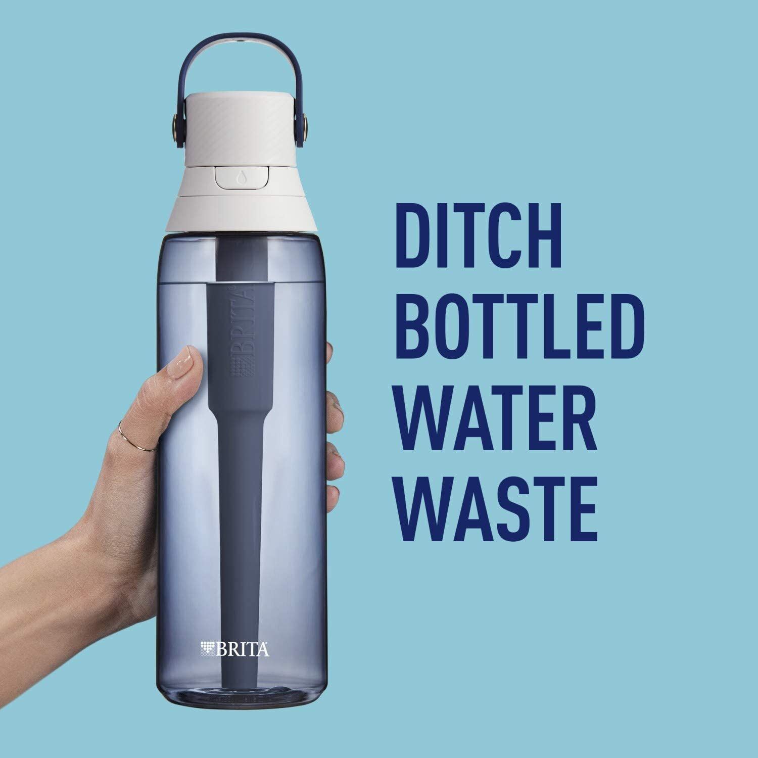 Brita Plastic Water Filter Bottle, 26 Ounce BÌNH LỌC NƯỚC CẦM TAY BRITA
