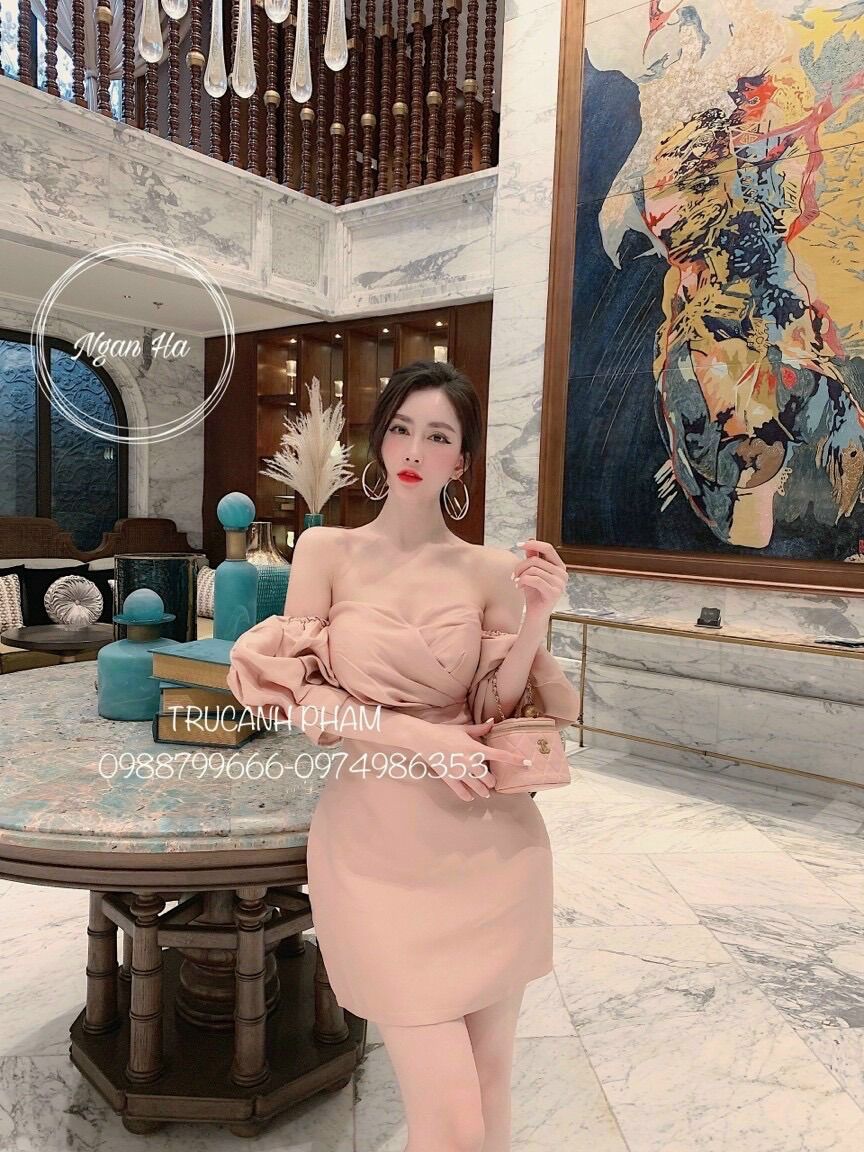 ĐẦM TRỄ VAI CHO NỮ DỰ TIỆC CAO CẤP