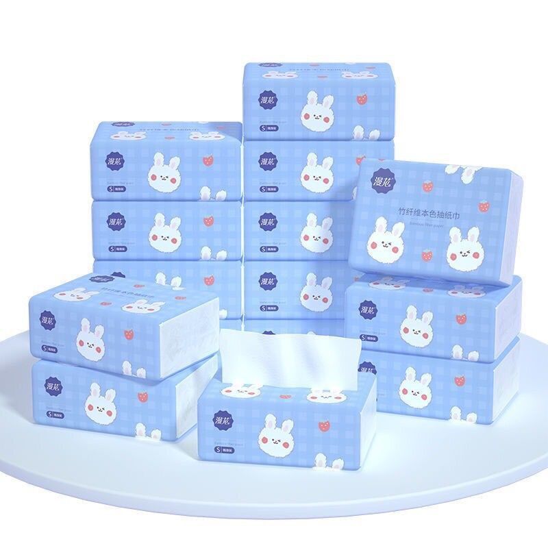 Khăn Giấy Ăn Thỏ Trắng Mềm Mịn Thấm Nước Tốt