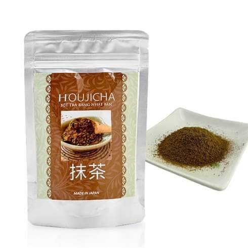 100gr bột trà rang Houjicha, Morihan Nhật Bản