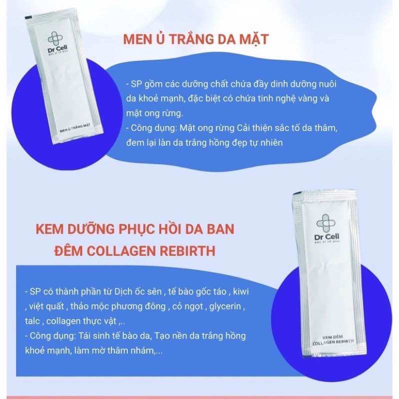 MẪU DƯỠNG DA MINI DR CELL