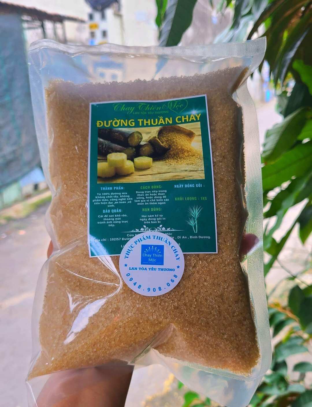 ĐƯỜNG THUẦN CHAY KHÔNG CHẤT TẨY
