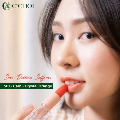 Son dưỡng môi Saffron Color C’Choi