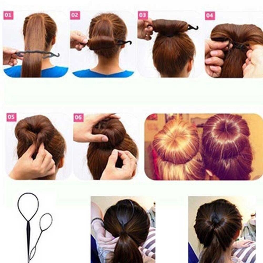 Set 4 dụng cụ tạo kiểu tóc tiện lợi
