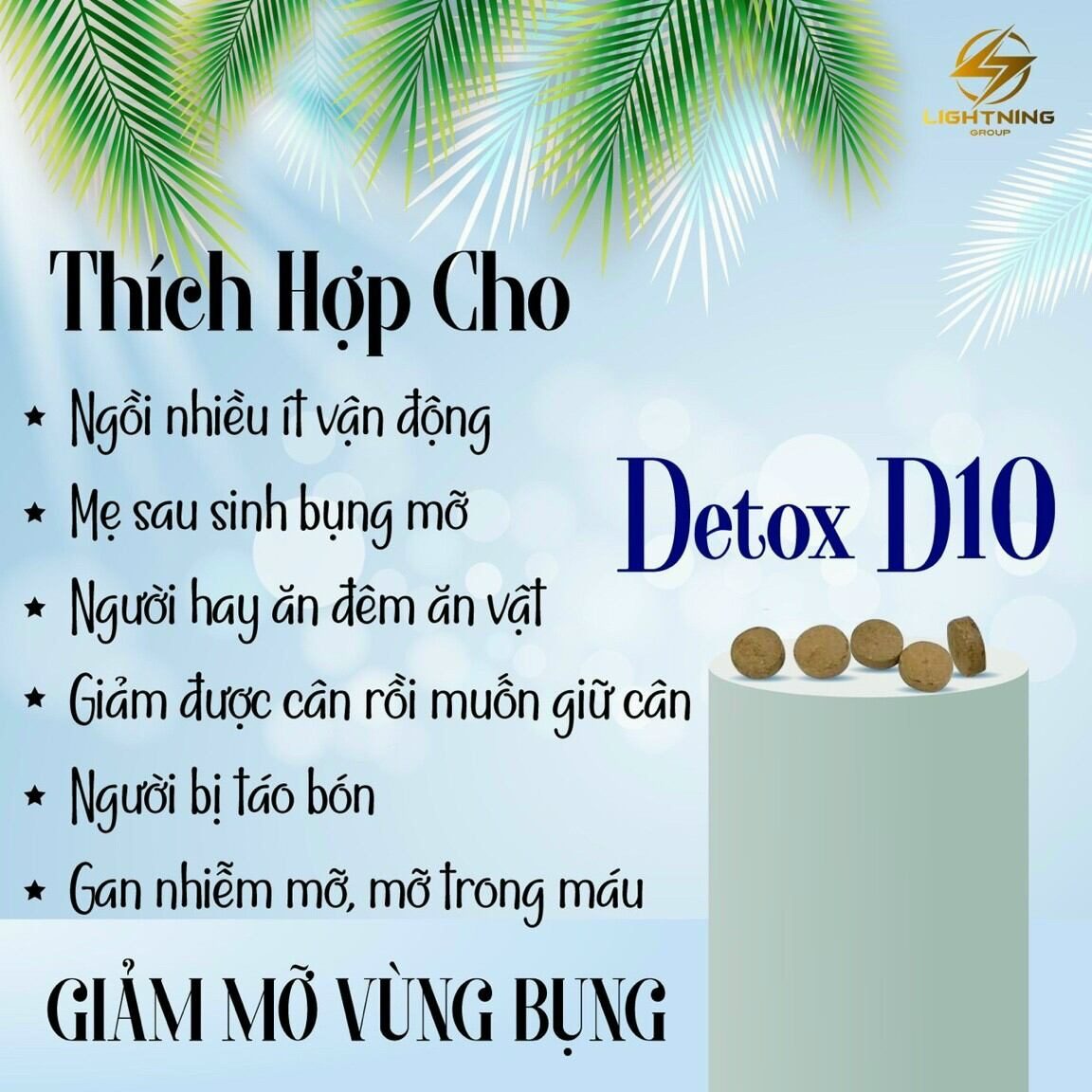 DETOX hủy mỡ. [Chính Hãng]