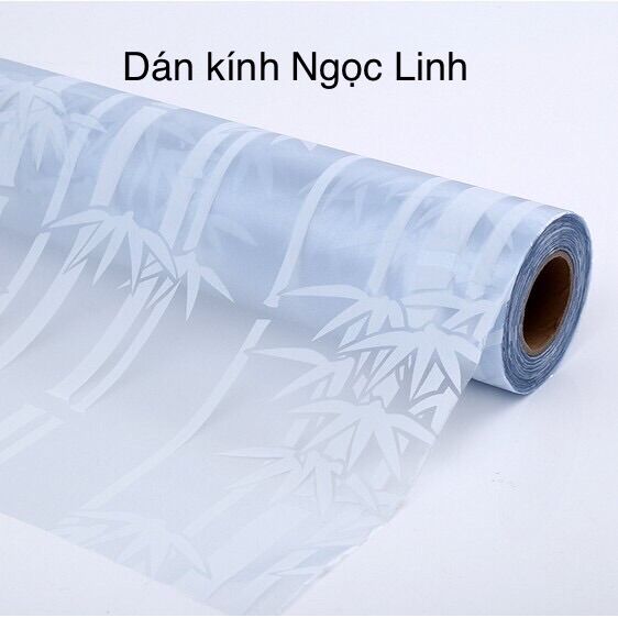 [combo 5md*khổ 90cm]Tấm phim dán kính cửa sổ cây trúc keo sẵn bóc ra dán