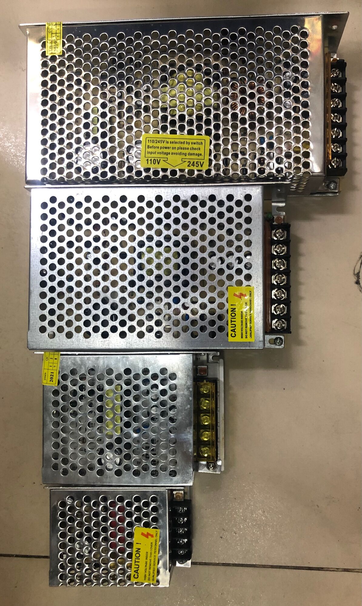 Nguồn tổ ong / nguồn 5v - 12v - 24v / nhiều ampe từ 3a đến 30a