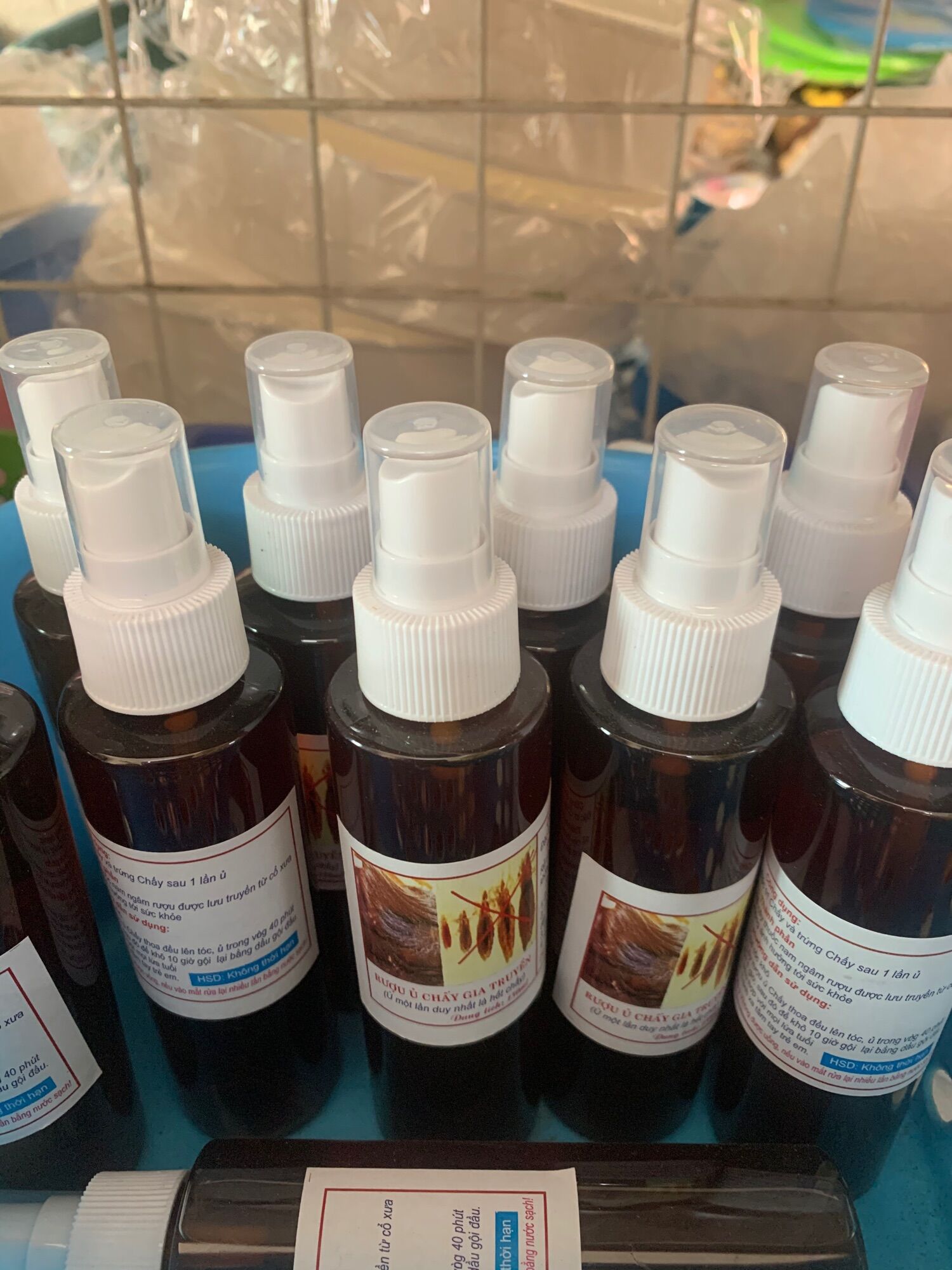 Ủ chấy thảo dược gia truyền
