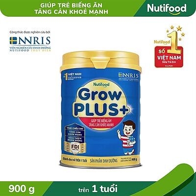 Sữa Nutifood Grow Plus Xanh 900g