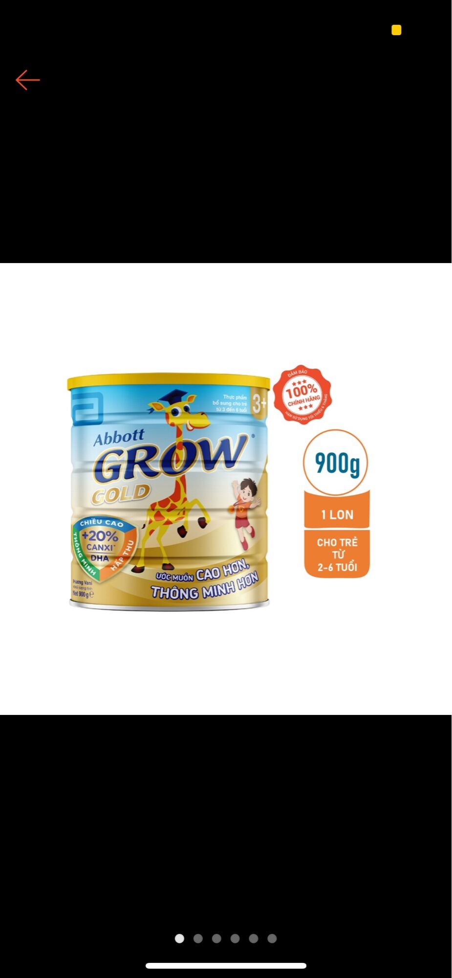 Sữa bột Abbott Grow Gold 3+ 900g