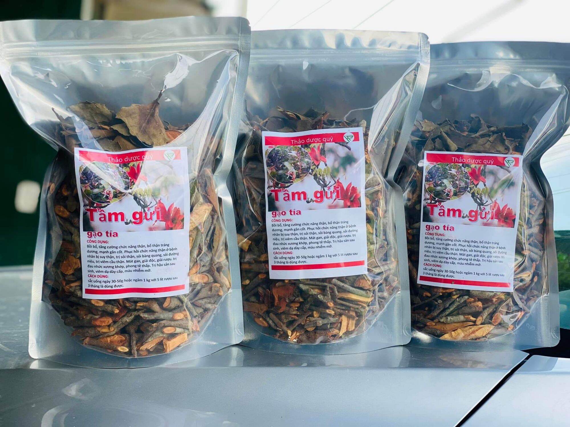 Tầm gửi gạo tía hàng xịn không pha tạp 500g, 1kg