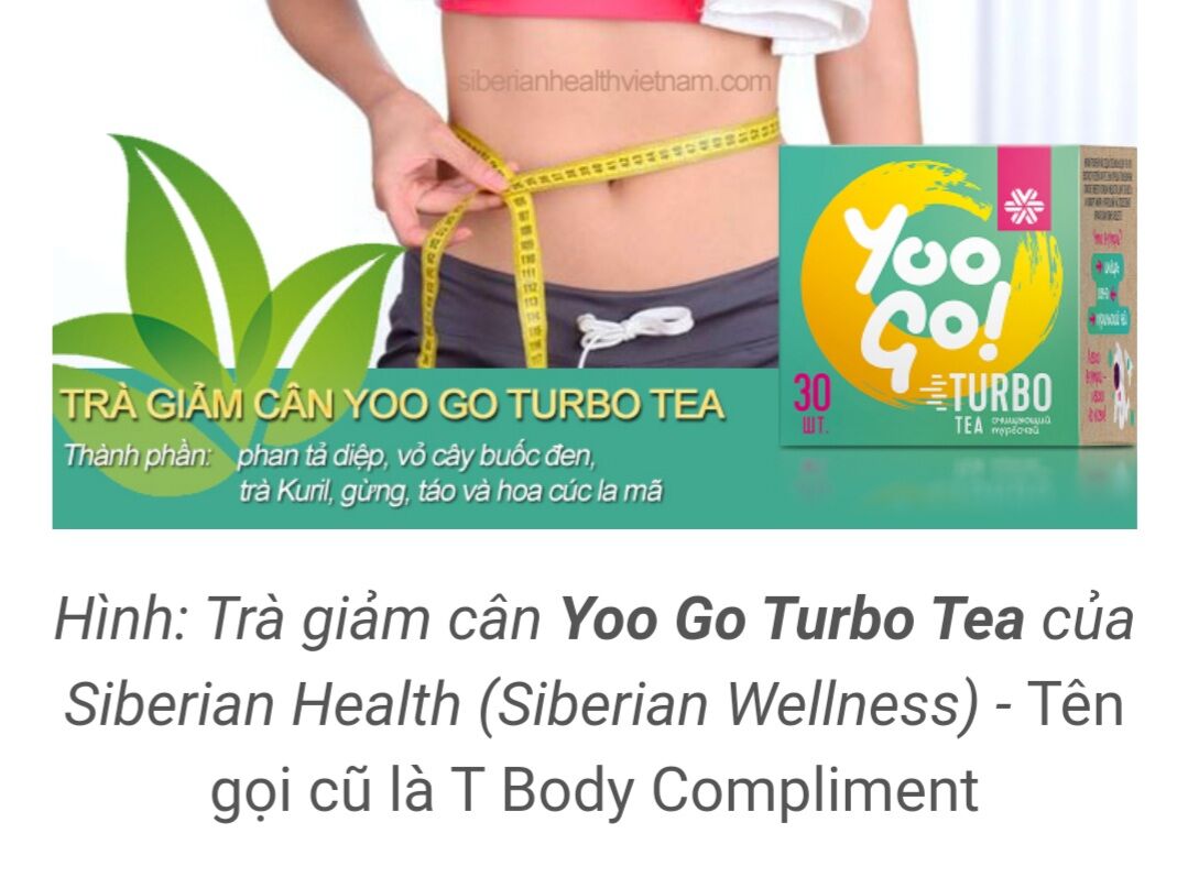 Yoo Go Turbo Tea - Trà giảm cân, thải độc