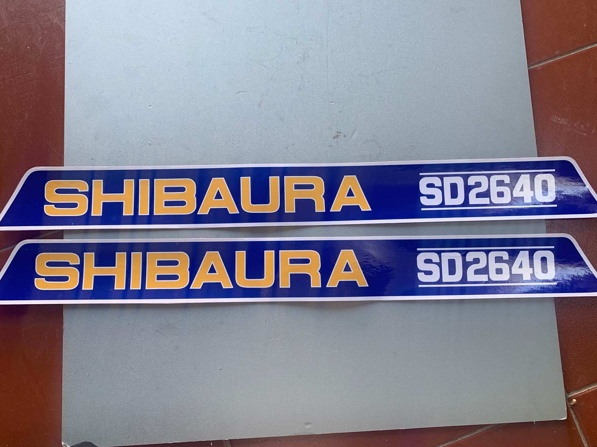 Tem SHIBAURA SD2640 giành cho máy cày