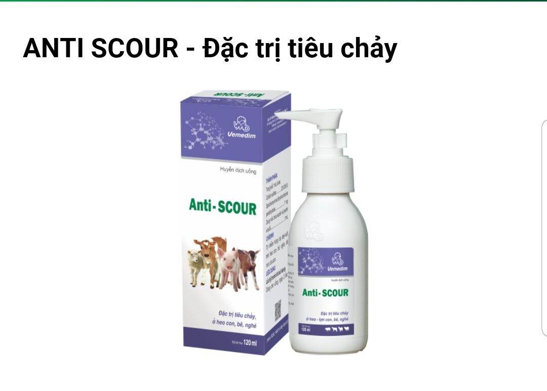 Anti Scour Phòng ngừa tiêu chảy