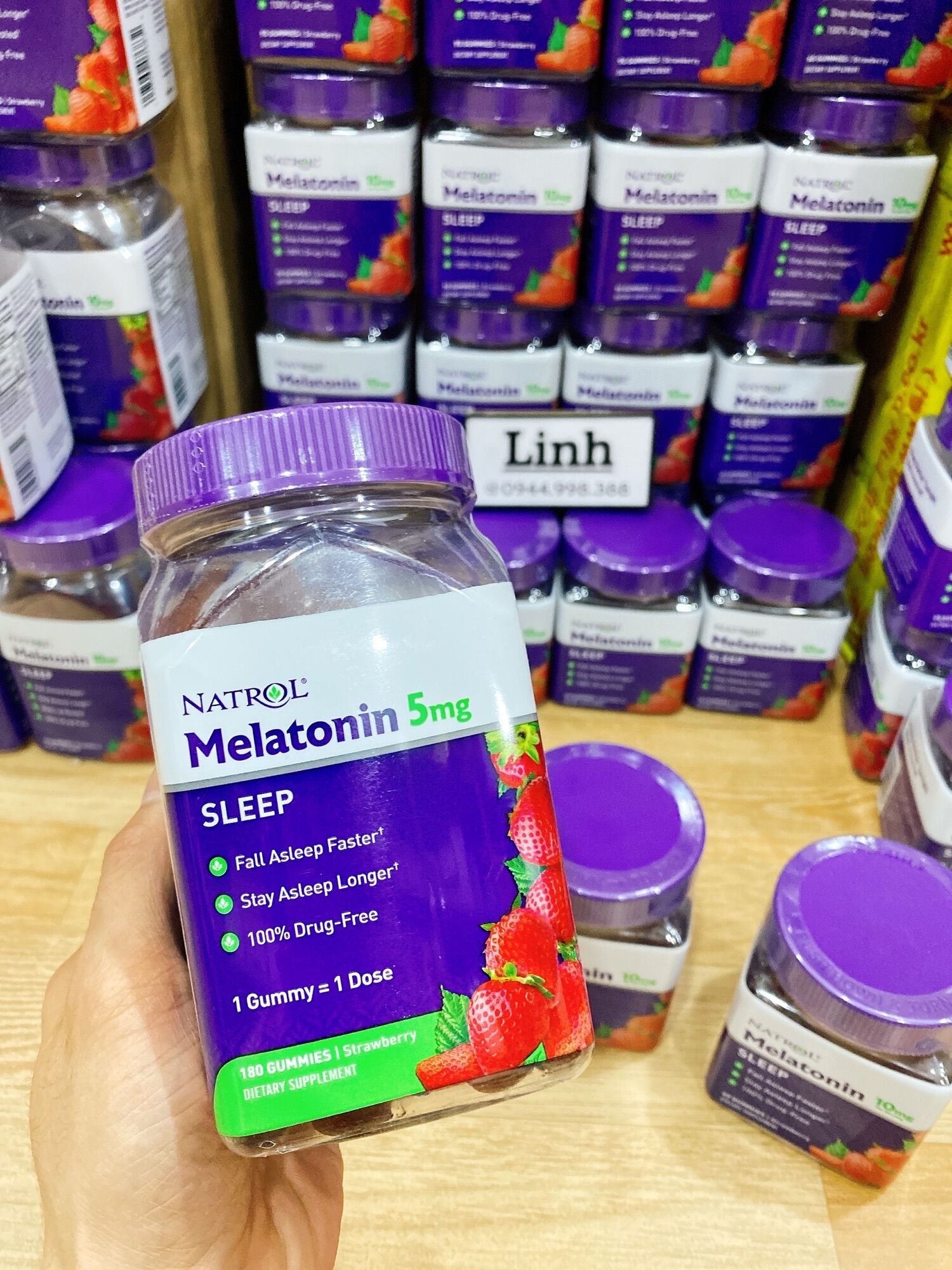 KẸO GIÚP NGỦ NGON NATROL