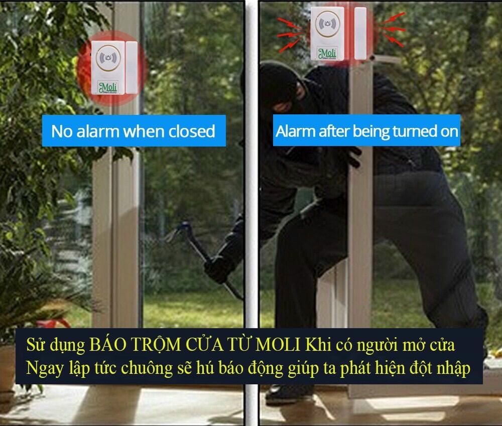 [HCM]BÁO TRỘM GẮN CỬA CẢM ỨNG TỪ