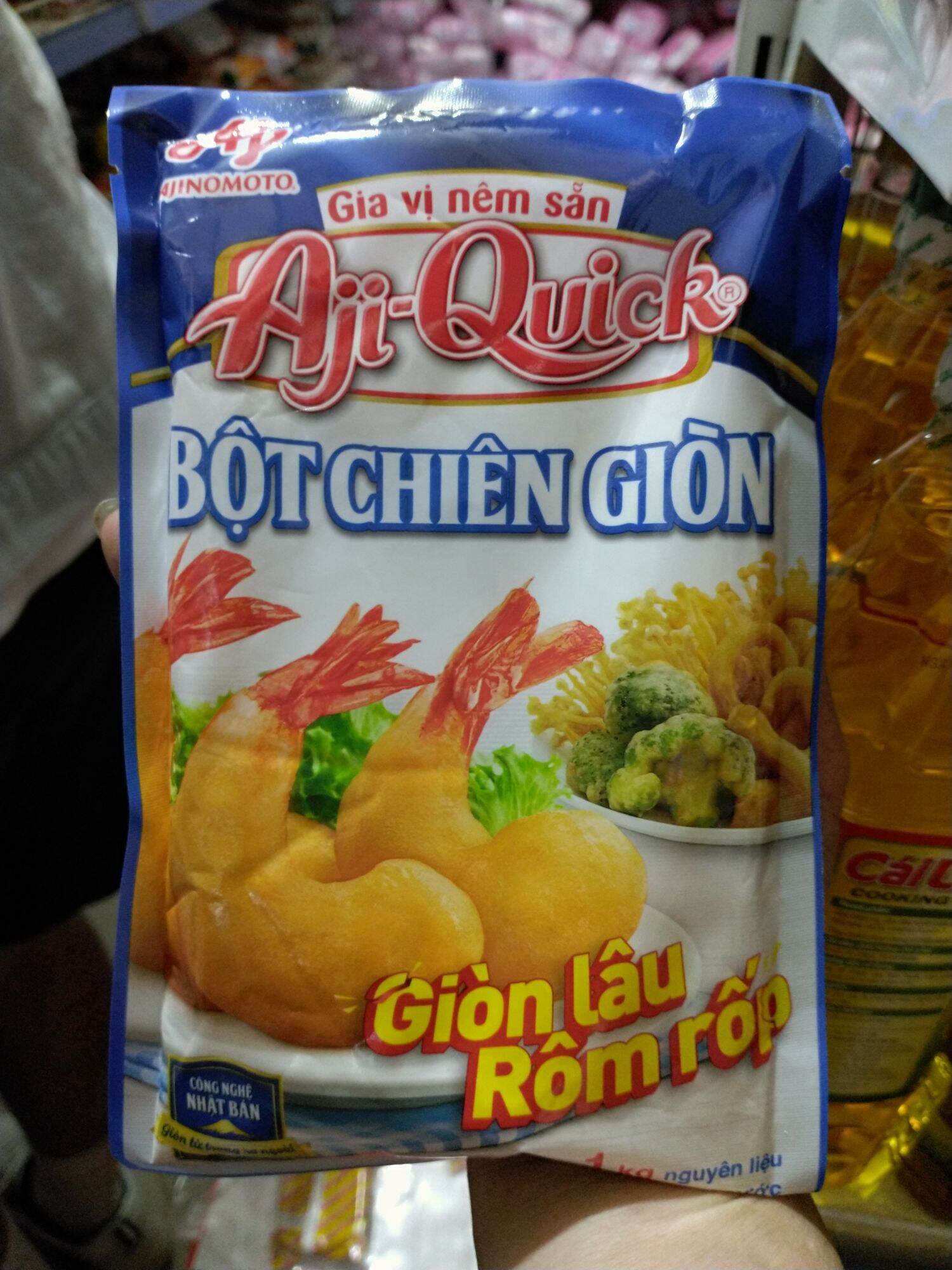 Bột chiên giòn hải sản Aji-quick 150g