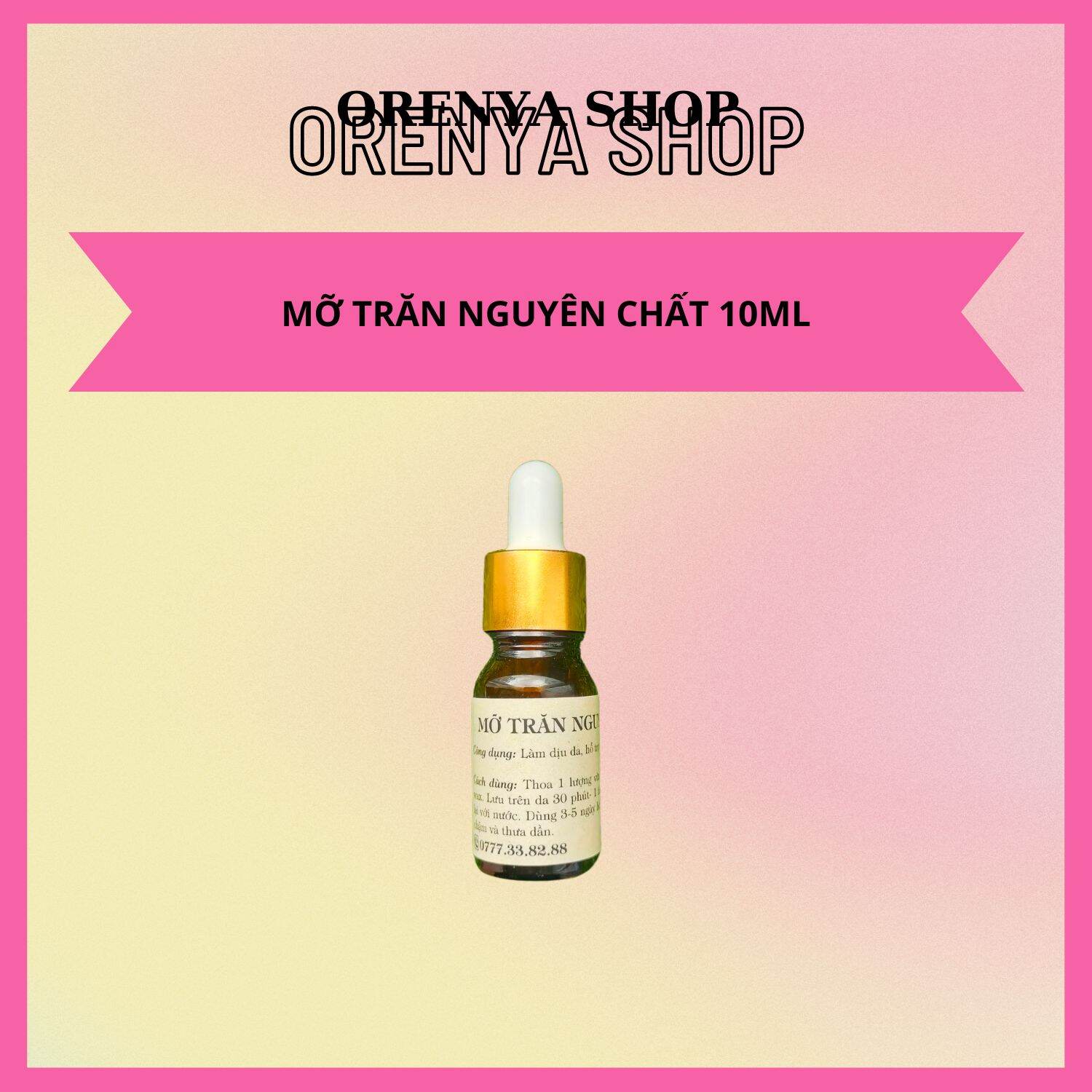 Mỡ trăn N'store Nguyên Chất 75g