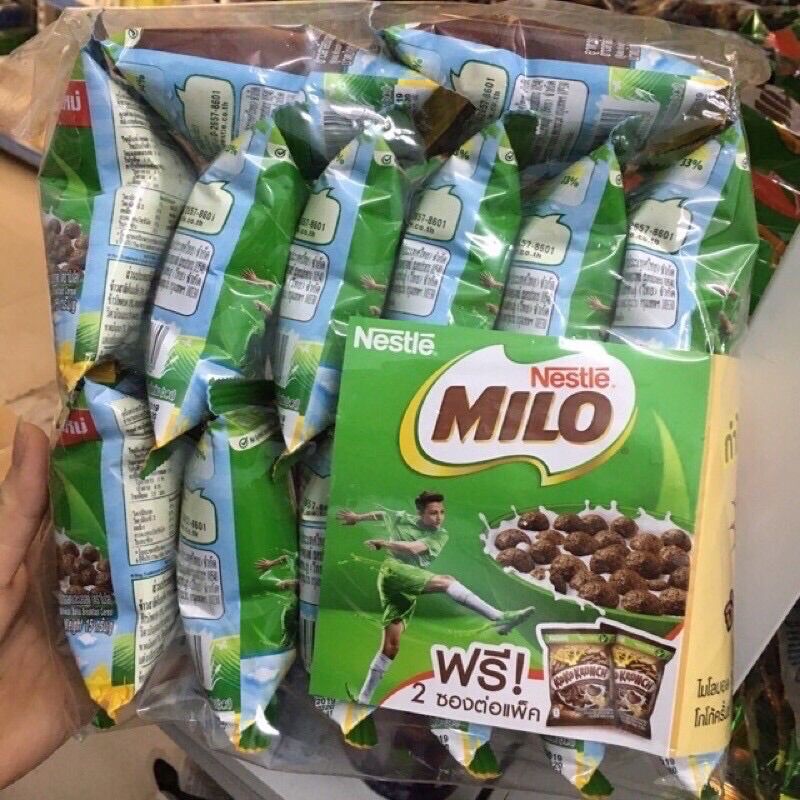 Bỏng milo thái lan 50k/ 1 bọc 12 gói