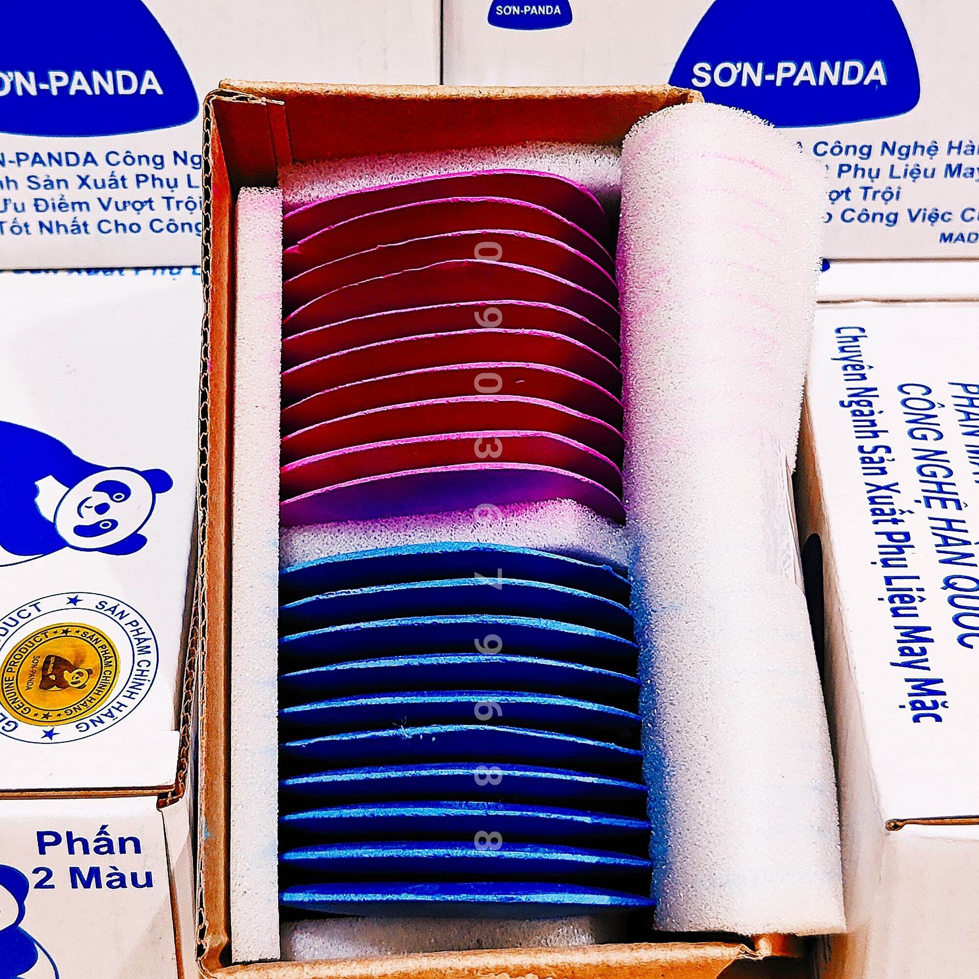 Phấn may , phấn vẽ panda , dùng vẽ lên vải, phấn viên tam giác
