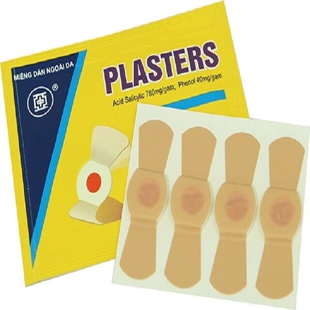 Túi miếng dán mụn cơm mụn cóc Plaster
