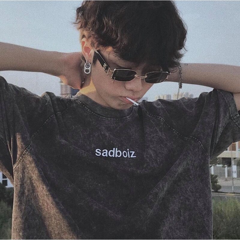 Áo thun nam nữ,áo thun loang sadboizz