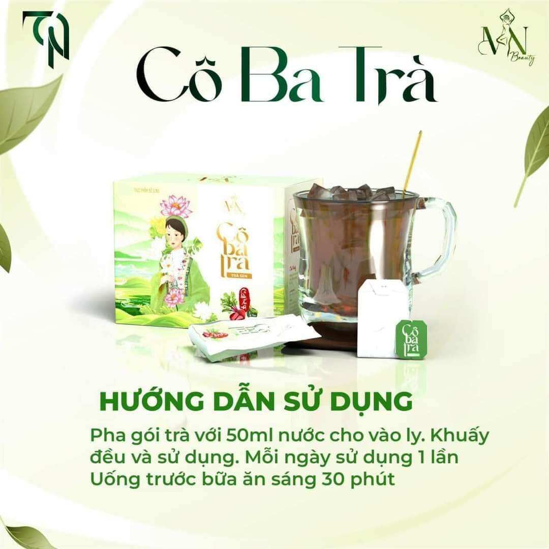 combo Cô ba trà chính hãng