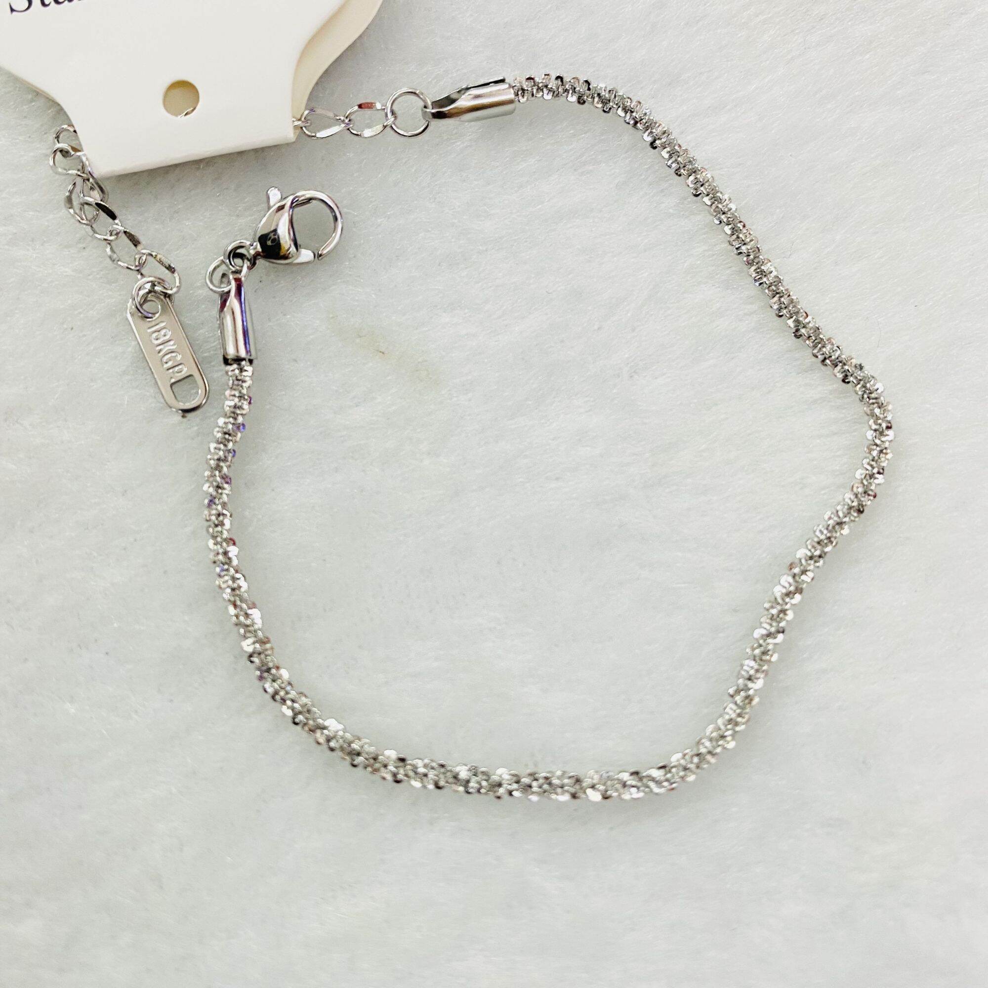 Lắc chân titan xoắn đơn giản