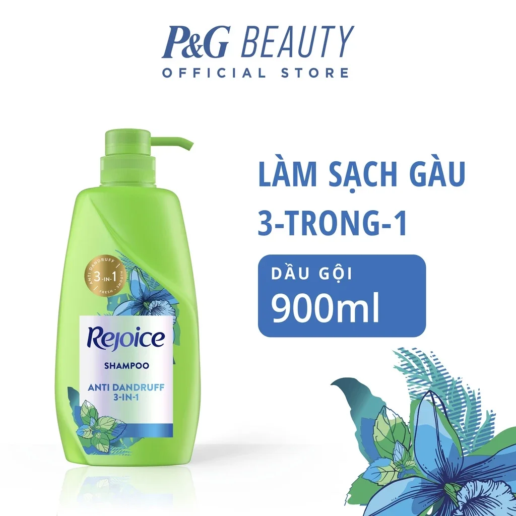Dầu gội Rejoice 900ml Siêu Mềm Mượt