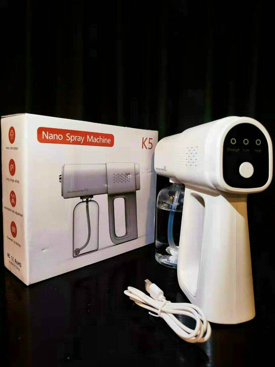 Máy khử khuẩn cầm tay Nano K5 - thiết bị phun khử trùng gđình