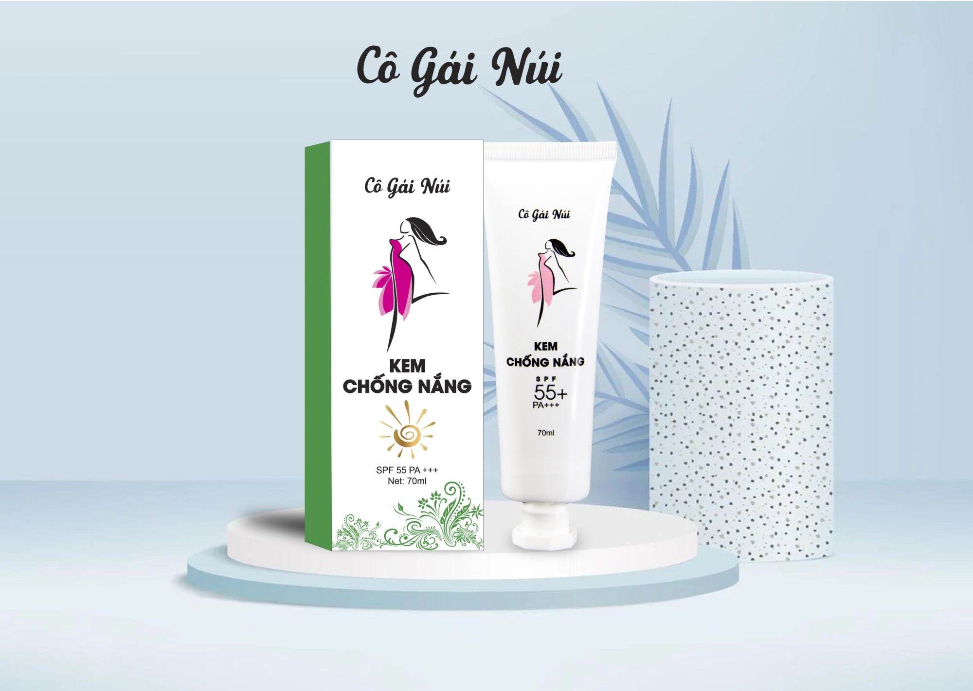 Thay màu áo mới e Kem chống nắng Cô gái núi