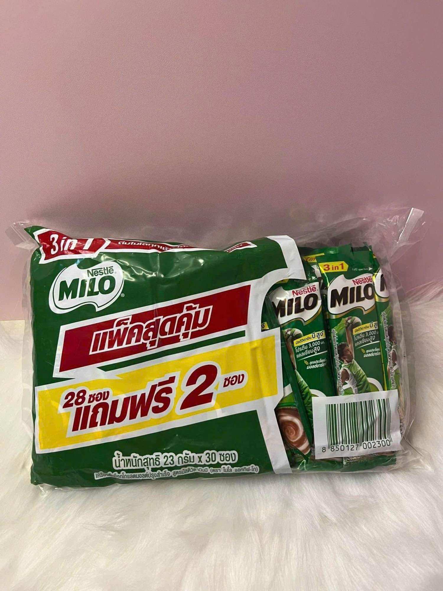 Bịch 30 gói milo nội địa thái lan thái lan