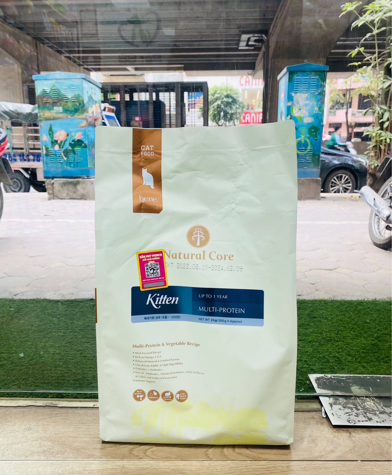 THỨC ĂN HẠT NATURAL CORE - hạt cho mèo vị gà cá hồi