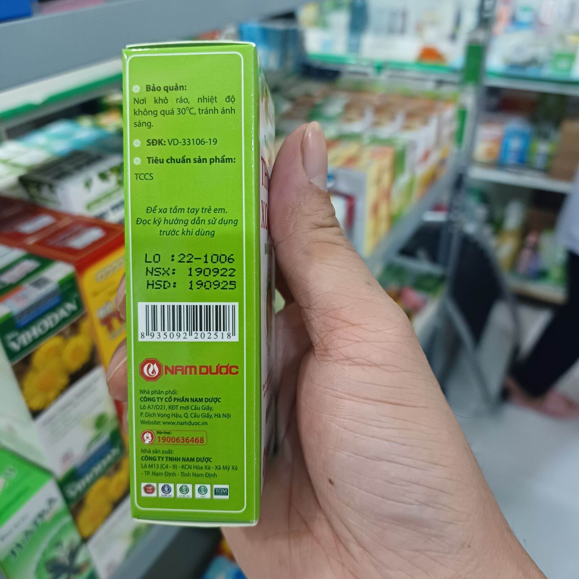 Xịt mũi thông xoang nam dược 15ml