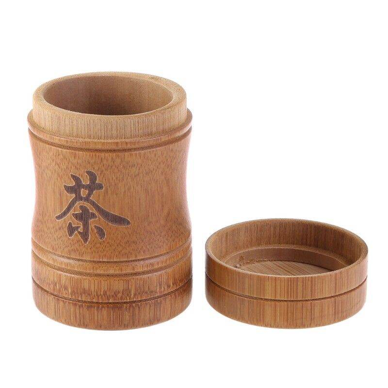 bộ đựng trà bằng tre độc đáo